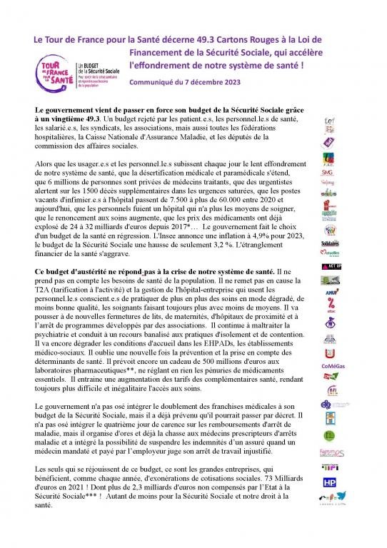 23-12-07- Communiqué LFSS 2024 00001