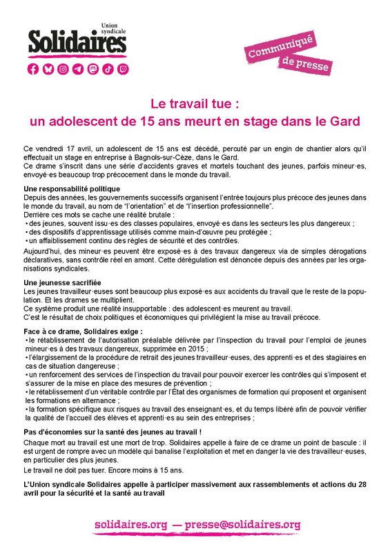 CPtravailTue