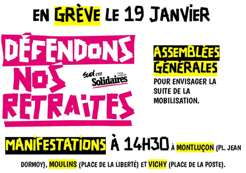 GrèveRetraites19Janvier2023
