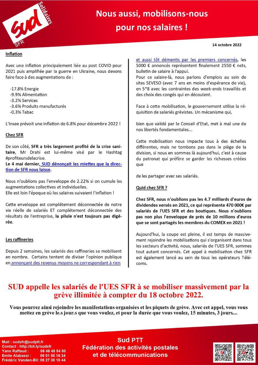SFR PTT