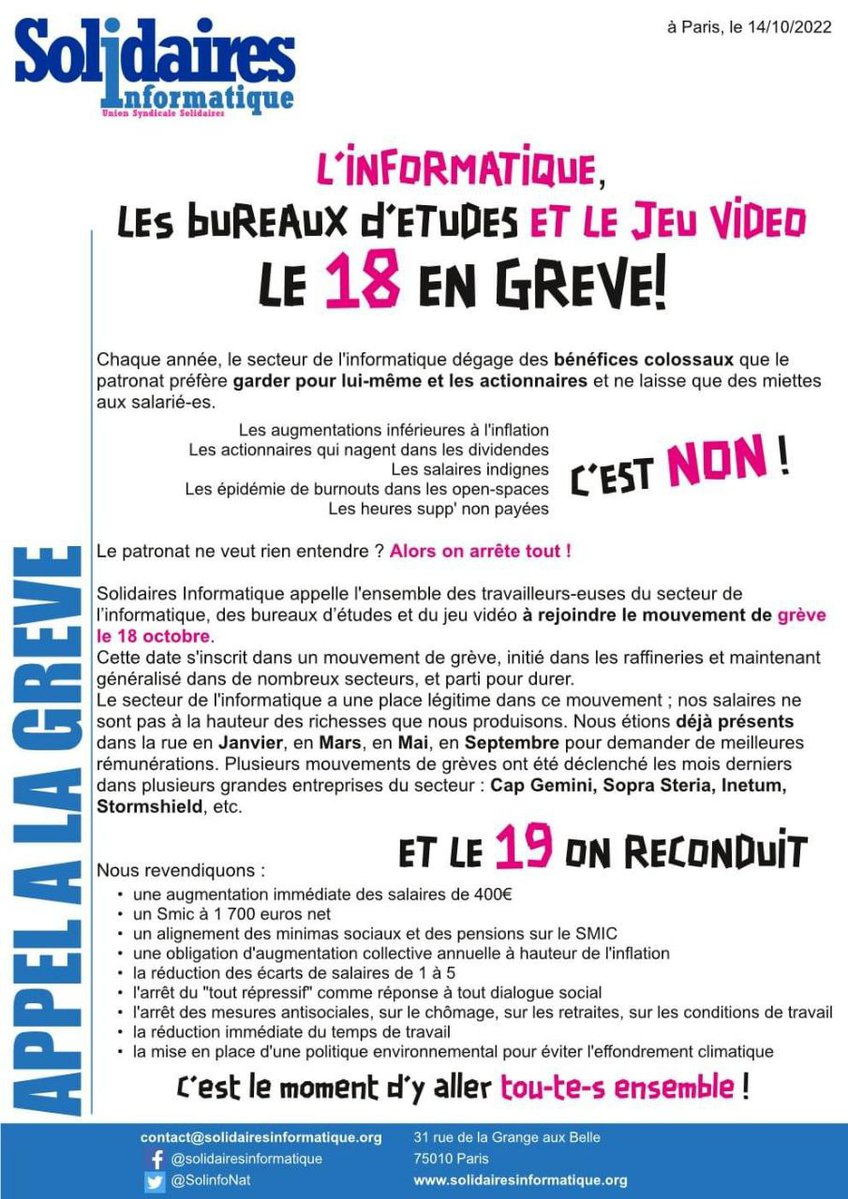 Solidaires Informatique