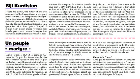 Un peuple martyr