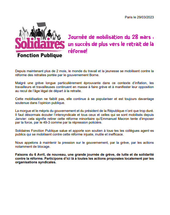 cp 28 mars