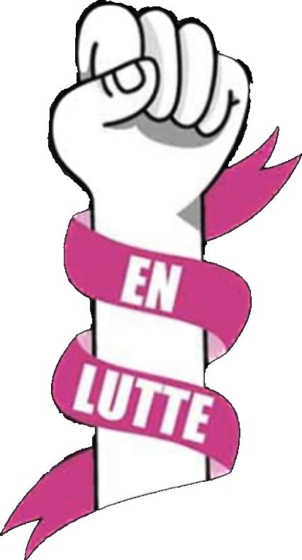 poing en lutte